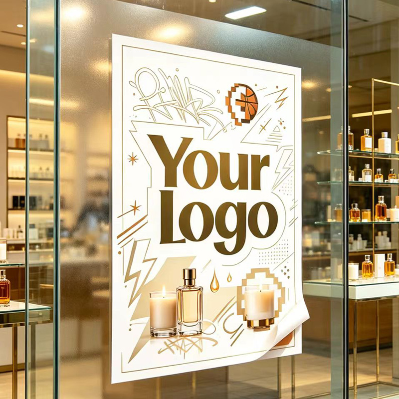 Perfume Fragrance Shop - Adesivo Personalizzato di Qualsiasi Dimensione 100cm,